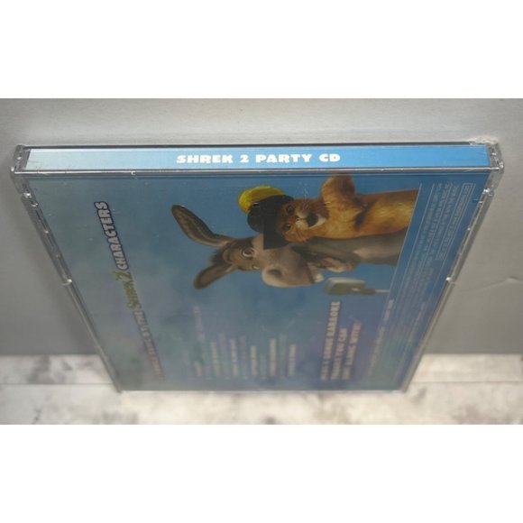 Shrek 2 Party CD Music From The Far Far Away Surprise Ending Karaoke Tracks NEW - Picture 3 of 6
